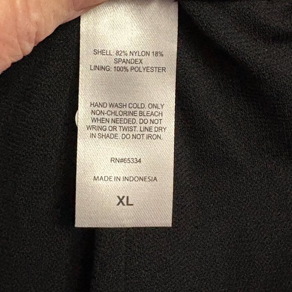 Salt + Cove Juniors' Strappy-Side Swim Boyshorts - Size: XL - NWT - Picture 9 of 11